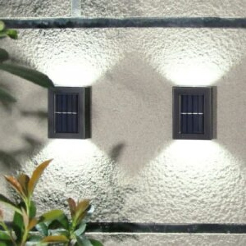 solarna zidni lampa